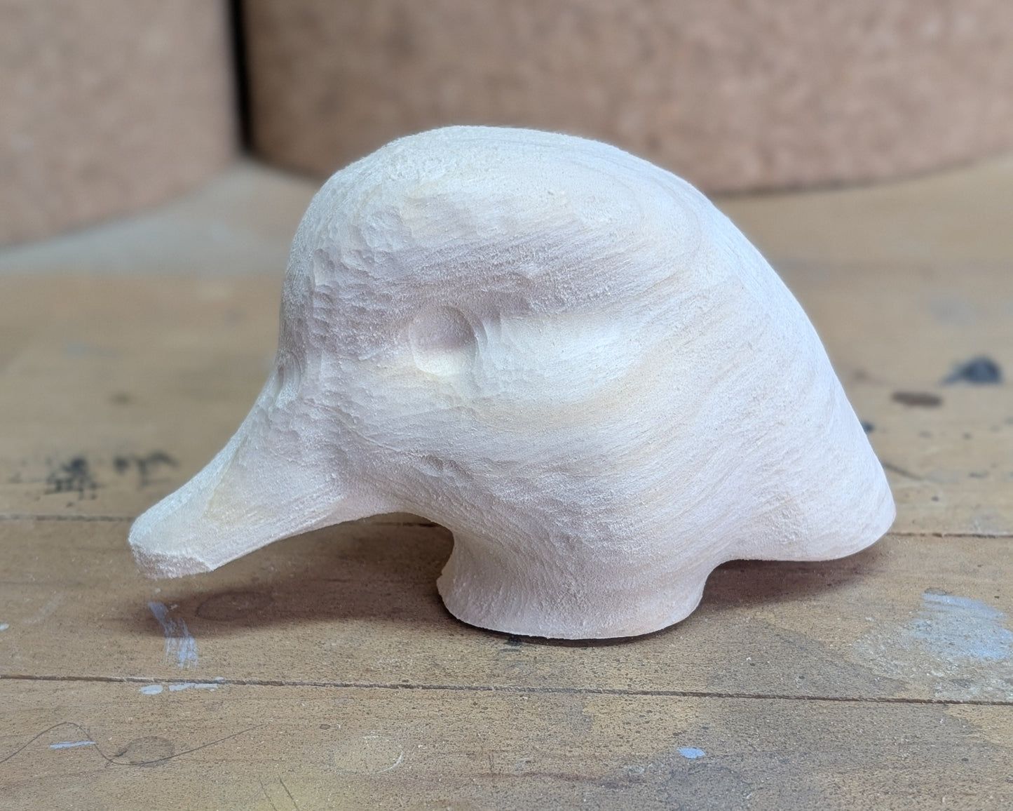 Wooden Duck Decoy Heads