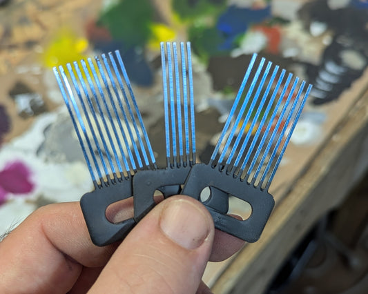 Coffee Creek Texturing Comb 3-Pack