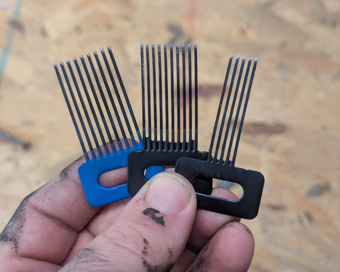 Coffee Creek Texturing Comb 3-Pack