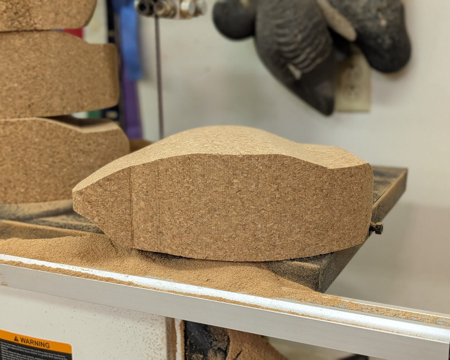 Cork Duck Decoy Body Cutouts