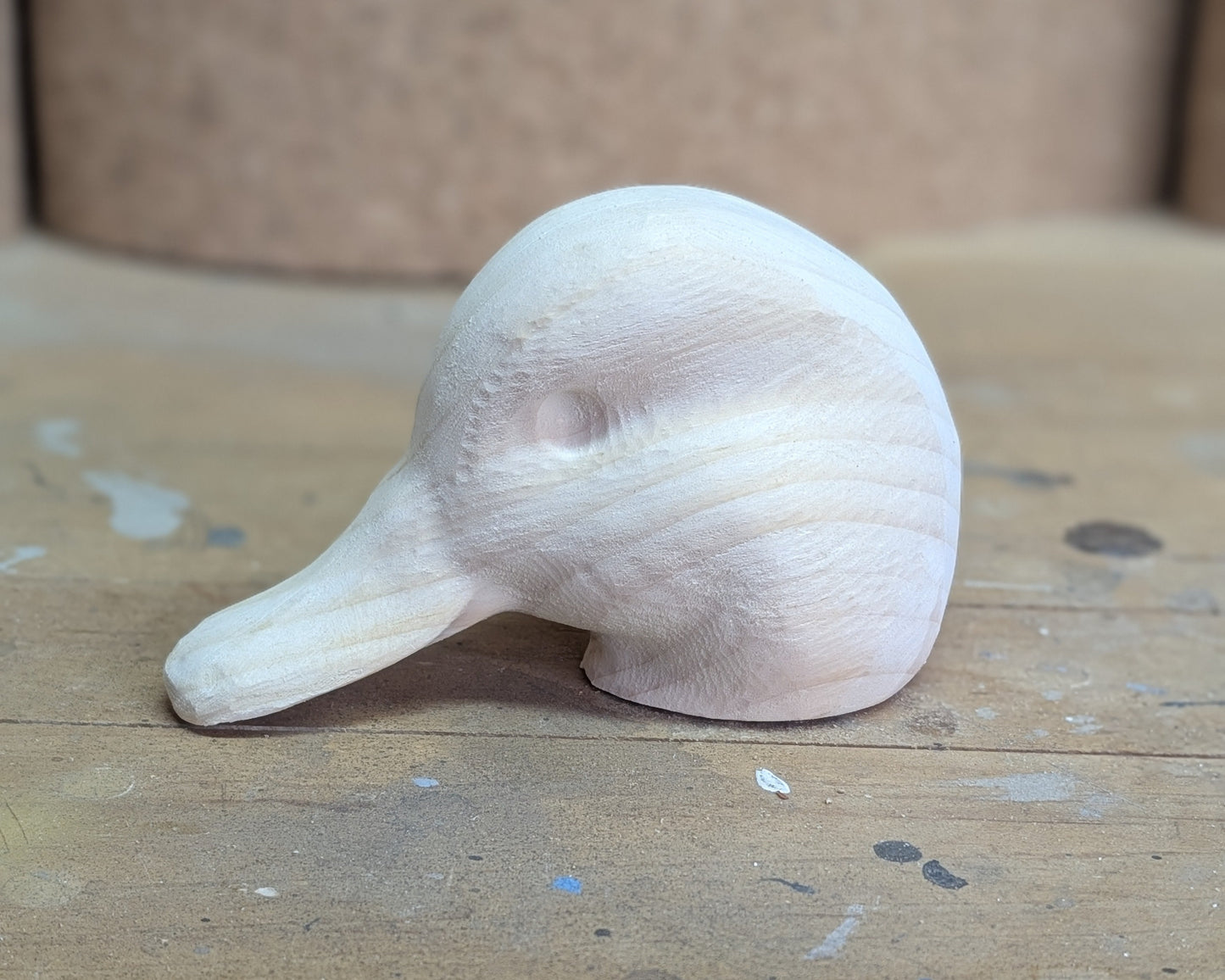 Wooden Duck Decoy Heads