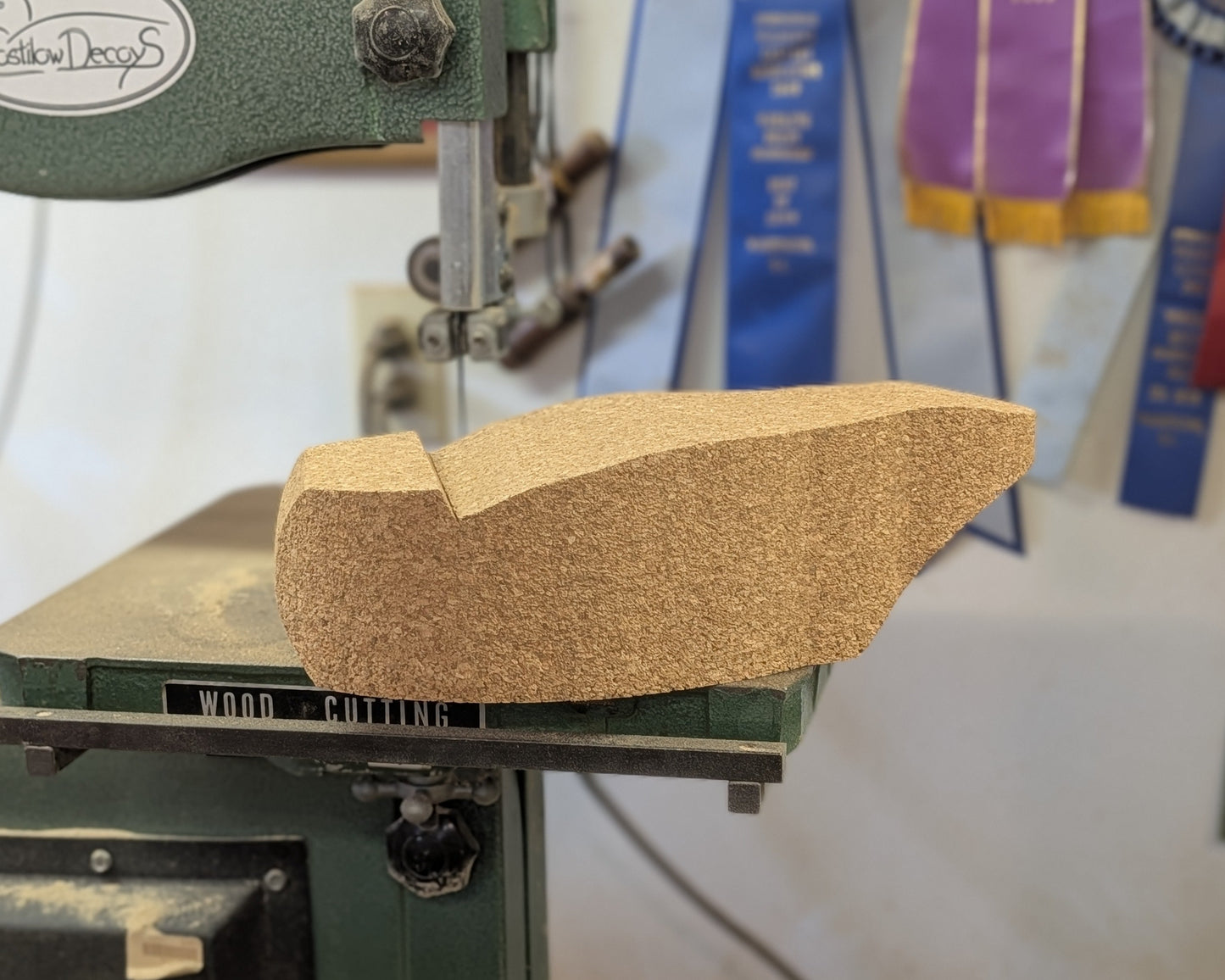 Cork Duck Decoy Body Cutouts
