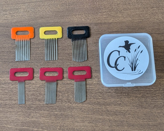 Texturing Comb Booster Pack (6 Combs)